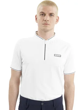 Golf Polo Denton Blade Collar, weiss s - Calvin Klein - FashionsVida