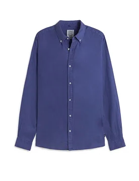 Ecoalf Camicia di lino blu XL - Ecoalf - FashionsVida