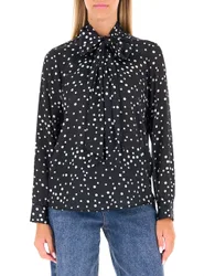 Blusa maniche lunghe NERO S