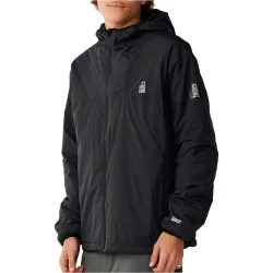 S-series packable pufferjacket chaquetas hombre Negro (XL)