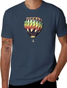 Balloon Hot Air T-Shirt Athletic Fit Sports Short Sleeve Top - Aliexpress - FashionsVida