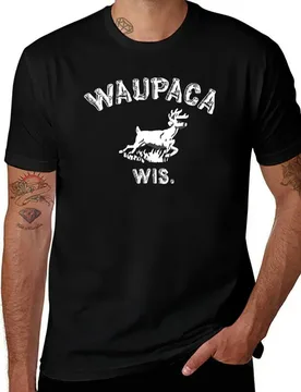 Waupaca Wis. T-Shirt Plus Size Solid Color T-Shirt - Aliexpress - FashionsVida