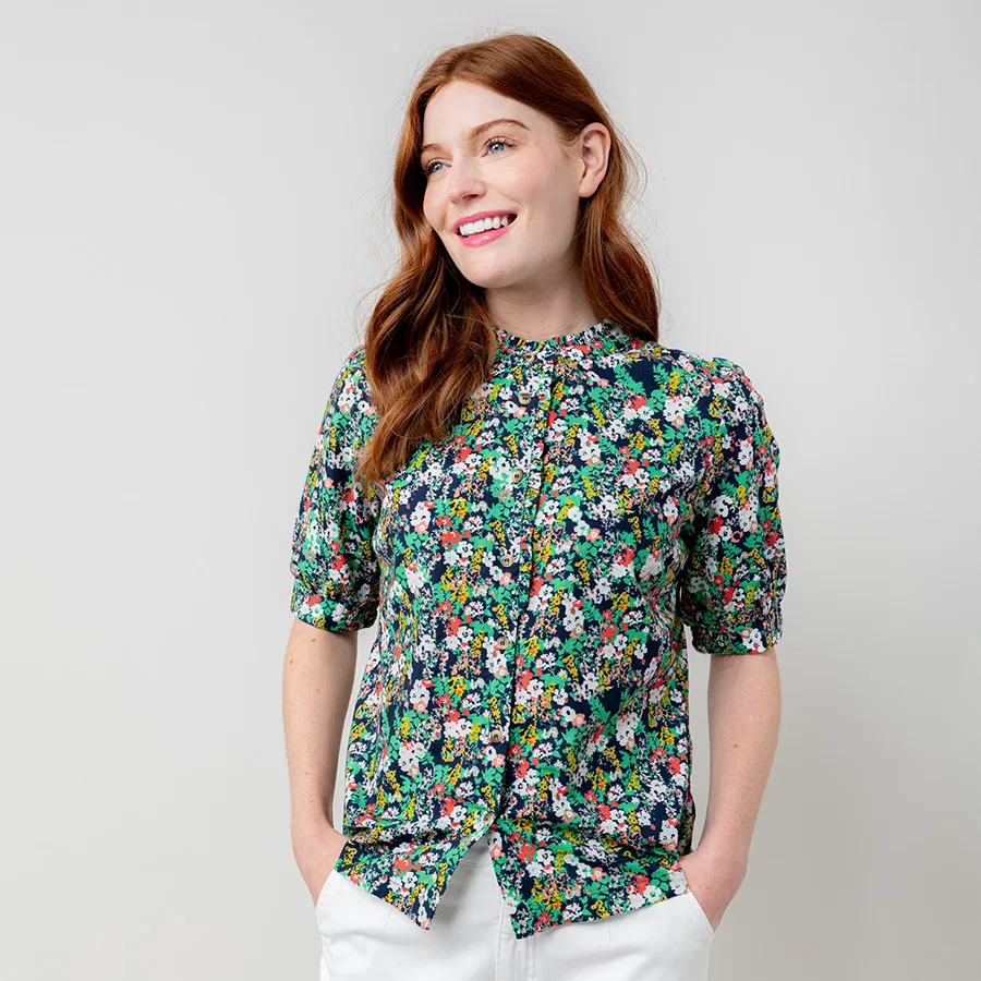 Lily & Me Ceris Blouse - Mayflower - Lily & Me - FashionsVida