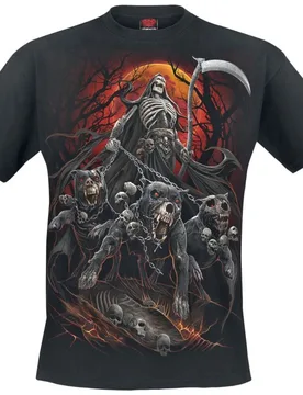 T-Shirt - Harbingers - S bis 4XL - für Männer - Größe L - schwarz - Männer - male - Spiral - FashionsVida