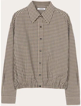 Cordera - Camisa globo de cuadros - Cordera - FashionsVida
