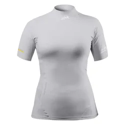 Eco Spandex Uv Short Sleeve T-shirt Platinum L Women