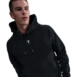 Kobe Herren Kapuzenpullover - Schwarz - Größe S - Baumwoll-Fleece Black S