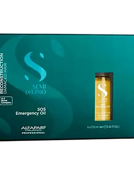 Huile Capillaire Semi Di Lino Reconstruction Sos Emergency Clear One Size unisex - Alfaparf Milano - FashionsVida