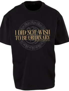 T-Shirt - House of the Dragon - I Did Not Wish To Be Ordinary - L bis 3XL - Größe 3XL - schwarz - Lizenzierter Fanartikel - Unisex - unisex - Game of Thrones - FashionsVida