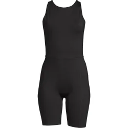 Mono corto de yoga de mujer Aligned Open back Bodysuit