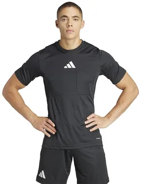 T-shirt à Manches Courtes Referee 24 Black S - Adidas - FashionsVida