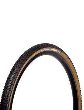 Pneumatico Da Gravel Gravelking X1+ Tubeless 650b X 8 Black / Brown - Panaracer - FashionsVida