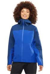 Outline gore-tex 25l chaqueta impermeable mujer Marino (XS)