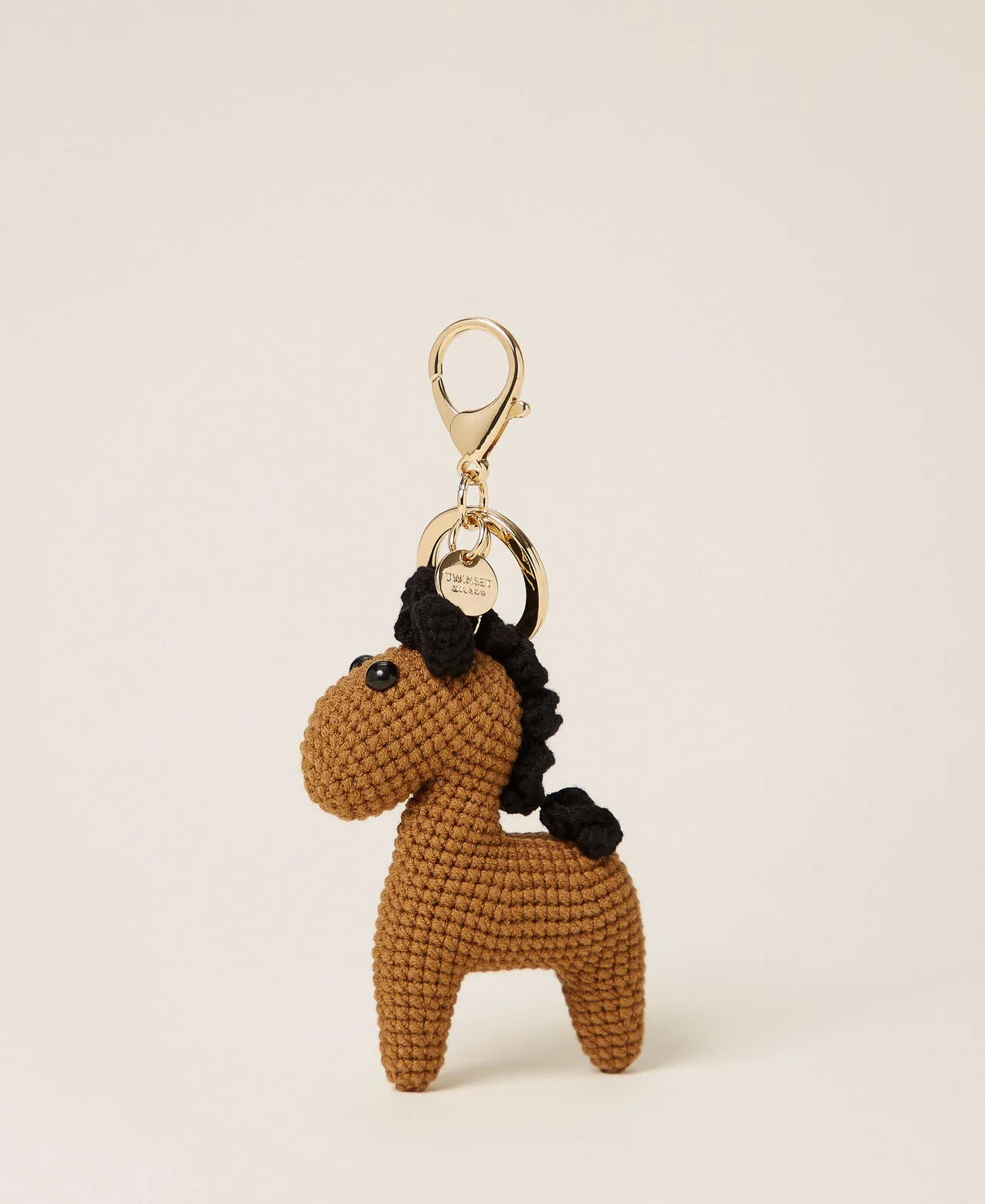 Porte-clés cheval en crochet - TWINSET - FashionsVida