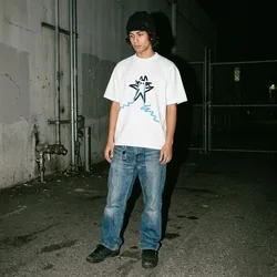 Runtime Studio Motion Graphic Tee — Vintage Oversized T-Shirt