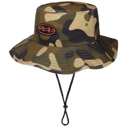 Big John Print Bucket Cloth Hat by - camouflage - Female - Size: One Size