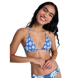 Haut De Bikini Essentials Pt Tiki Triangle Dutch Blue Flower Soul Small XS