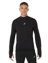 Herren Laufshirt Road Winter Seamless schwarz XL M