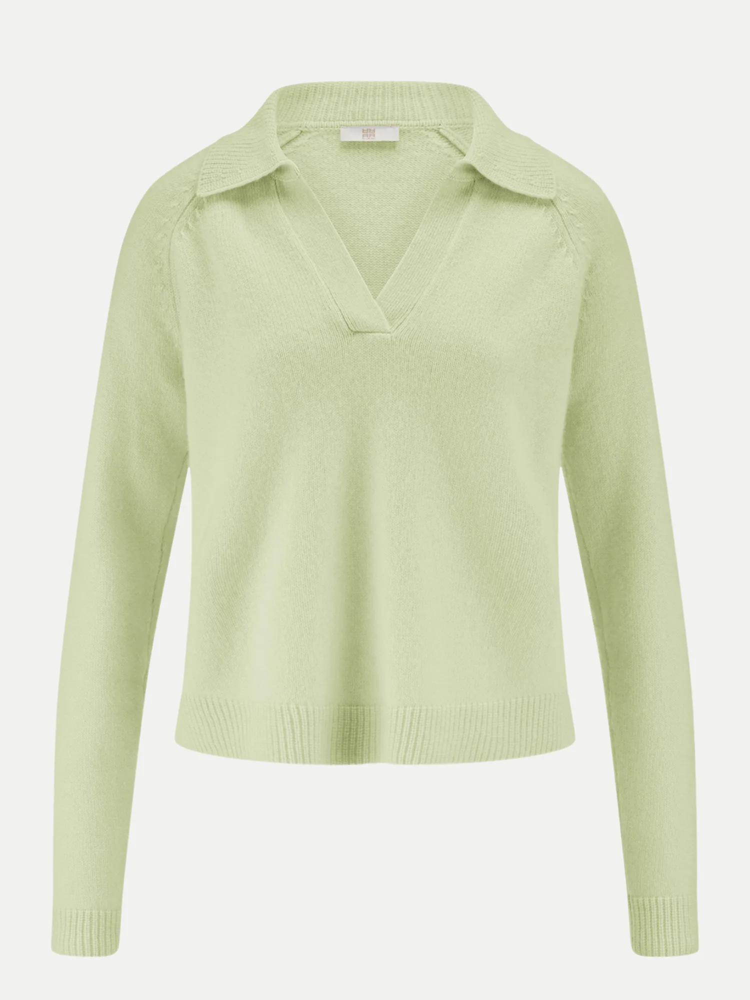 Pullover mit V-Ausschnitt Grün M - Riani - FashionsVida