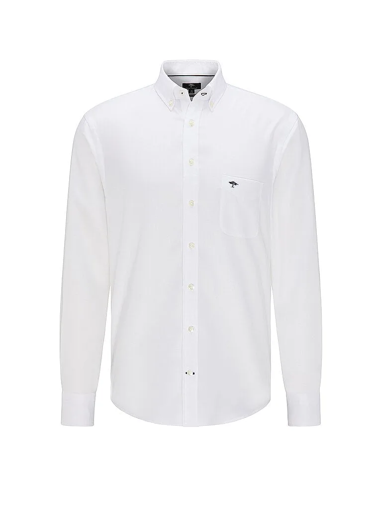 Hemd Regular Fit weiss XXL Herren - FYNCH-HATTON - FashionsVida