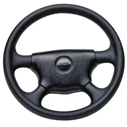 Wheel Rudder Black 343 mm unisex