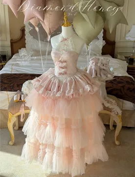 A gentle sweet and cute pink coming-of-age birthday dress - Aliexpress - FashionsVida