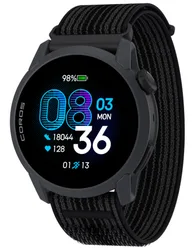 Montre GPS connectée - Pace 4 Nylon Black - Noir