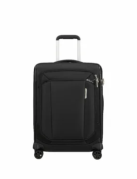 Trolley de cabina Respark Spinner expandible 55cm Ozone Black negro - Samsonite - FashionsVida
