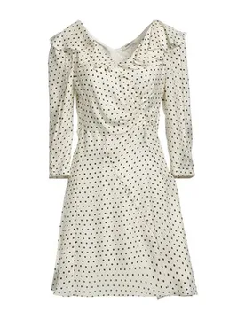 Minivestido Mujer Marfil 34,36,38,40,42 Mujer - Sandro - FashionsVida