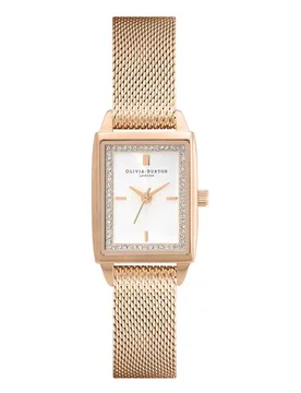 Olivia Orologio Da Donna 2000015 25 Mm Rose Gold / White / Mineral One Size - Burton - FashionsVida