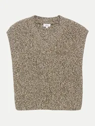 RED LABEL Grobstrick-Pullunder Beige 38