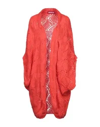 Strickjacke Damen Koralle ONESIZE Damen