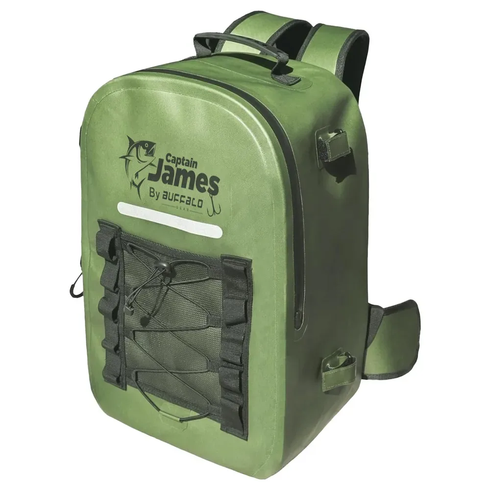 Buffalo Backpack 26l White One Size unisex - Captain James - FashionsVida