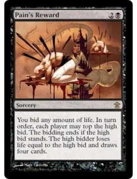 Pain's Reward (foil) Saviors of Kamigawa - Magic: The Gathering - FashionsVida
