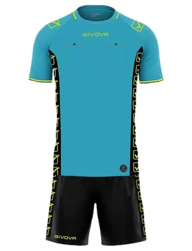 Ensemble à Manches Courtes Official Turquoise XL - Givova - FashionsVida