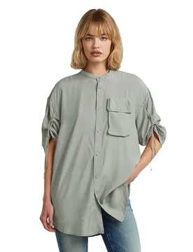 Camicia A Maniche Corte D2902-d72 Relaxed Fit Light Orphus XS - G-Star - FashionsVida