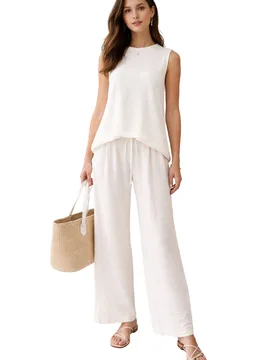 PANTALONE Donna ELEH GAMBA LARGA - ELEH - FashionsVida