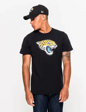 Maglietta A Maniche Corte Nfl Regular Jacksonville Jaguars Black XL - New era - FashionsVida