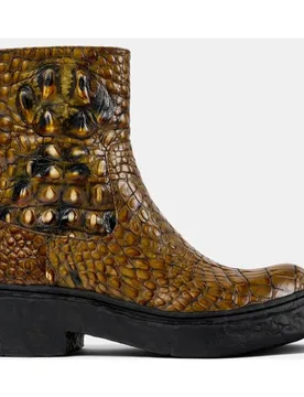 Botas básicas de piel con cierre de cremallera - camperlab - FashionsVida