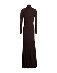 Vestido largo Mujer Café S Mujer