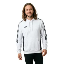 Sweat à Capuche Tiro24 White / Black L