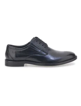 Scarpe Stringate Nere In Vera Pelle 615 40 - PITTARELLO CLASS - FashionsVida