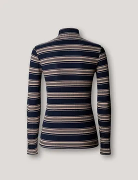 Camiseta de mujer canalé manga larga - Pepe Jeans - FashionsVida