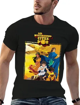 Les mystérieuses cités d'or T-Shirt funny t shirts cotton essential t shirt T-Shirt - Aliexpress - FashionsVida