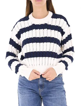 Maglione a trecce BLU NAVY XS - Tommy hilfiger - FashionsVida