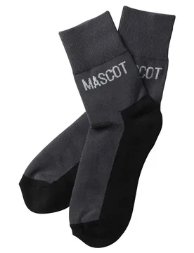 Chaussettes Longues Complete 50407 Pack 2 Dark Anthracite / Black EU 44-48 - MASCOT - FashionsVida