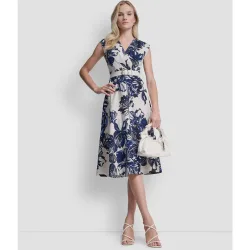 Vestido con estampado floral