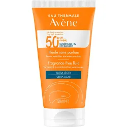 Fluido Solar sin perfume SPF50+ 50 ml Eau Thermale