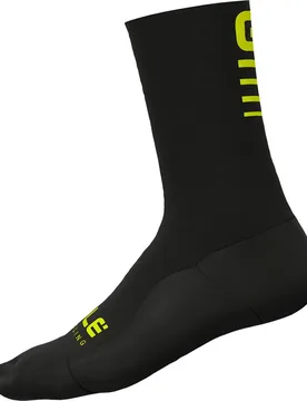 Calzini Lunghi Strada 2.0 Black / Fluor Yellow - Ale - FashionsVida