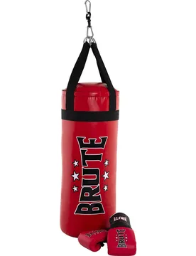 Kit De Démarrage De Boxe Junior Red / Black 2.5ft - Brute - FashionsVida
